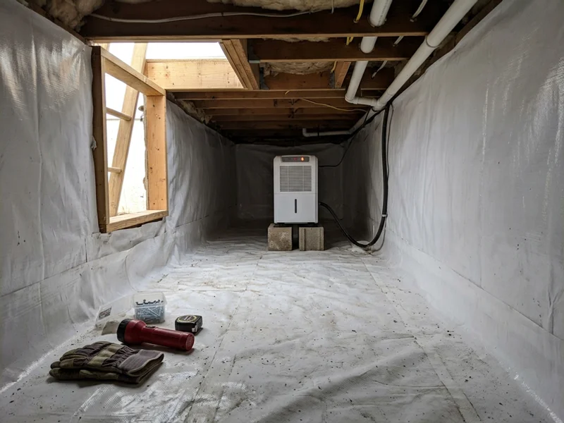 After crawl space
