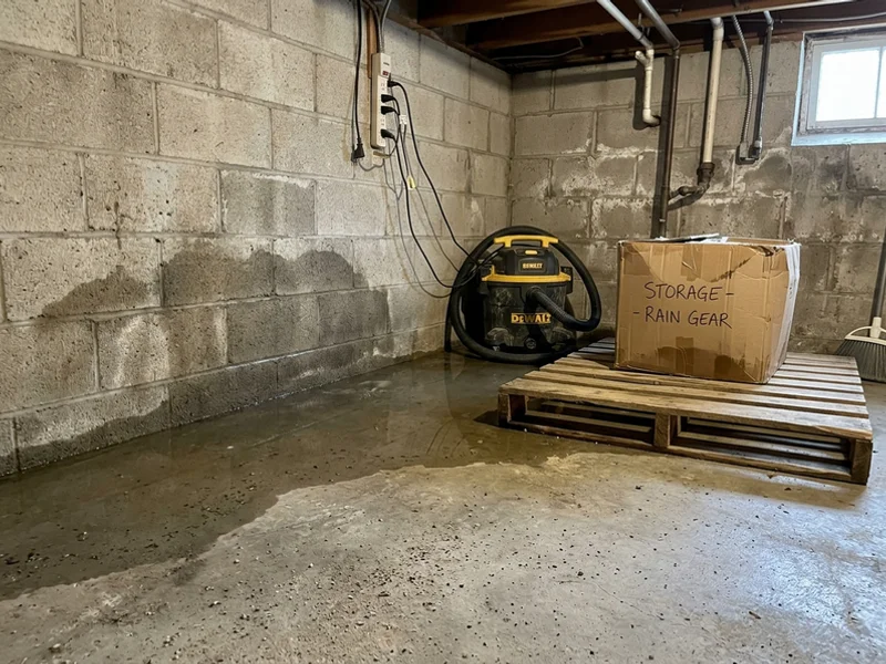 Before waterproofing