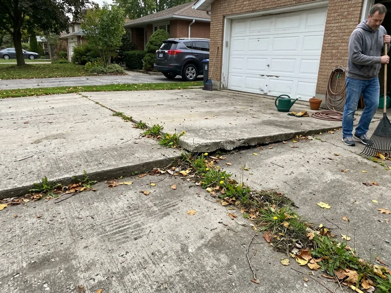 Before concrete lifting